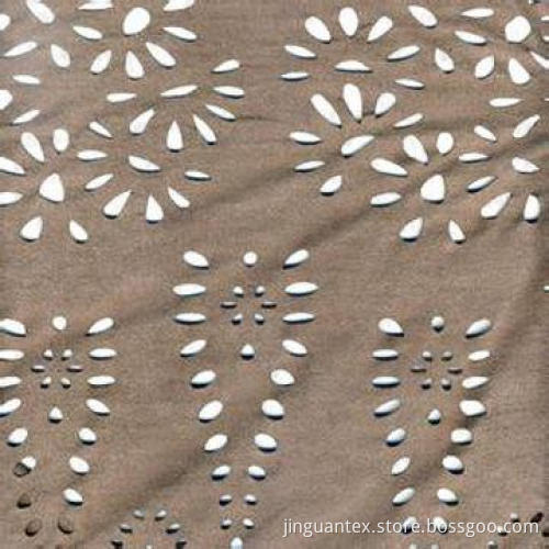 Suede Fabric, Punched